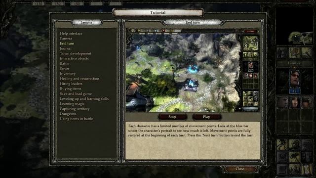 Disciples III [3]: Renaissance (PC) Walkthrough - Tutorial: Part 1 [HD] смотреть онлайн