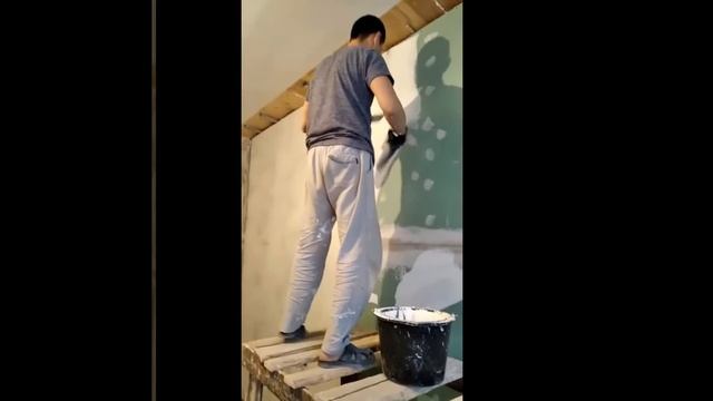 Мастер класс Шпаклевка стен