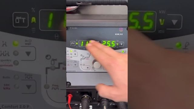 Настройка сварочного инвертора Microplasma 105 смотреть онлайн