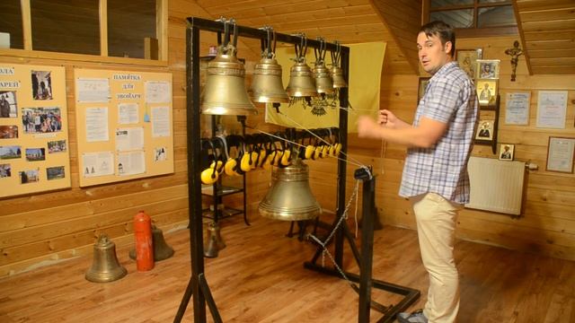 Колокольный звон на четырех колоколах. Урок 1. Простой трезвон смотреть онлайн