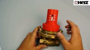 Автоматический регулятор перепада давления Herz ( технический обзор), 4007