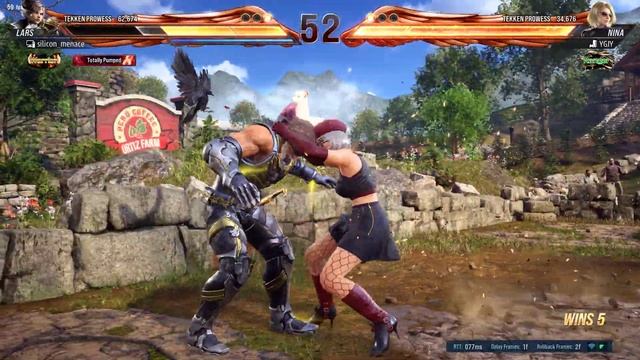 Lars in Tekken 8 has Pressurizing Moves | Ft Nina Williams смотреть онлайн