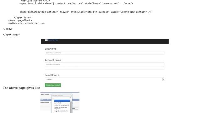 Salesforce: How to create Lookup field in Visualforce page using Bootstrap Library? смотреть онлайн