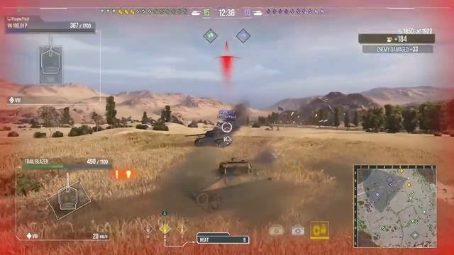 Spähpanzer Blender Platoon || WoT Console смотреть онлайн