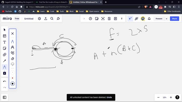 Day 200? - Find the first node of loop in linked list | LinkedList | GFG POTD 18 Jan смотреть онлайн