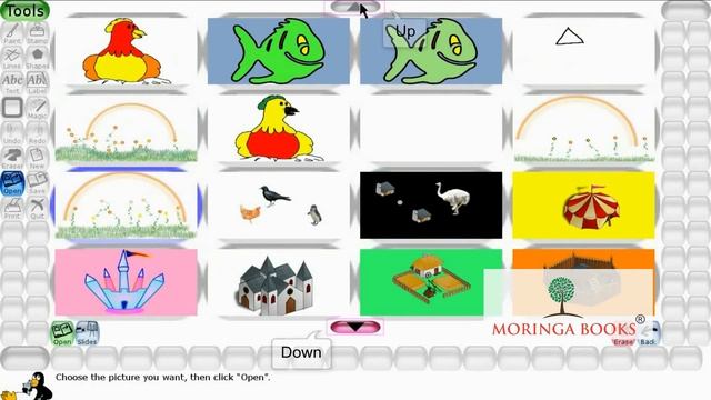 Tux Paint - How to Open a Drawing in Tux Paint in Windows 10 смотреть онлайн
