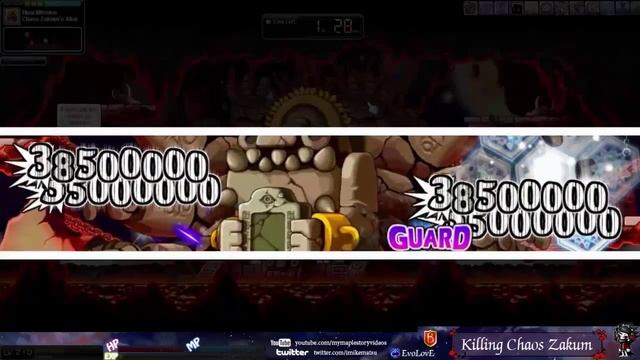 MapleStory: Ikematsu vs Chaos Zakum смотреть онлайн