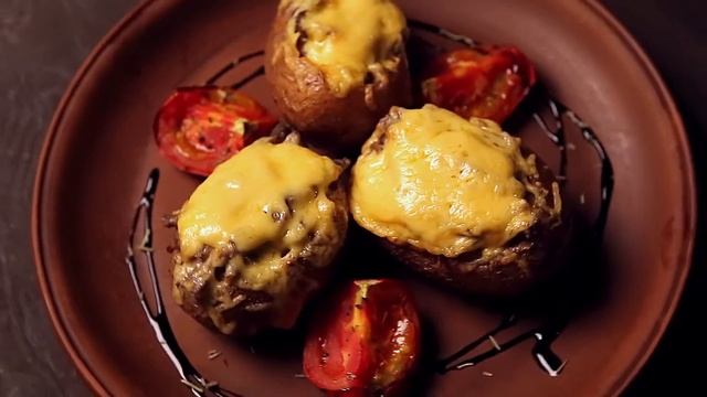 Язык телячий запеченный в картофеле  - Ресторан 