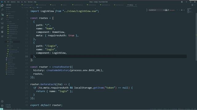 Vue Routerでログインしていないユーザーをログイン画面に誘導する方法 смотреть онлайн