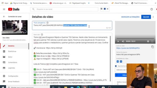 Como aumentar pontuação de SEO para YOUTUBE com VIDIQ para crescer seu canal em 2021 смотреть онлайн