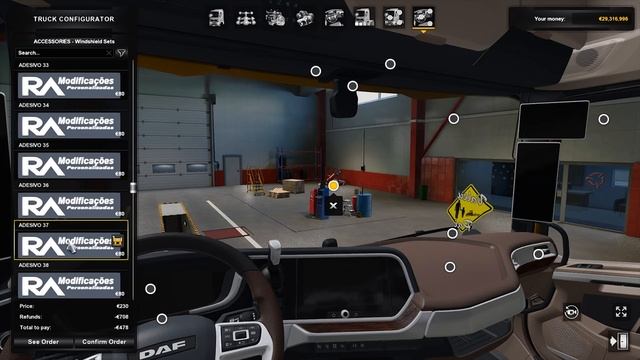 19 MODS For DAF XG/XG+ in ETS2 смотреть онлайн