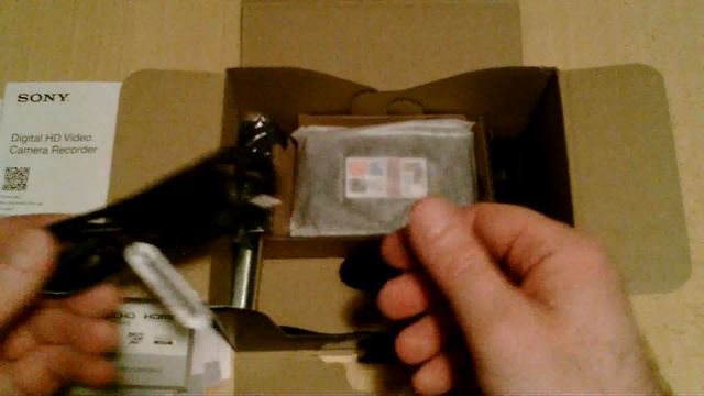 Camcorder Sony HDR-GW 66 VE ausgepackt (Unboxing) 16.01.2014 смотреть онлайн