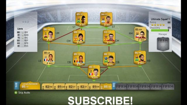 FIFA 14 Demo - First Look At Ultimate Team + All new formations смотреть онлайн