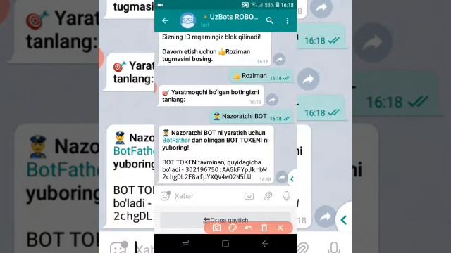 Mana oson qorovul bot ochish смотреть онлайн