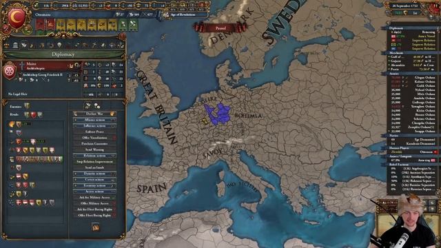 [EU4] Invading British Isles With Only 40 Heavy Ships - Ottomans Campaign