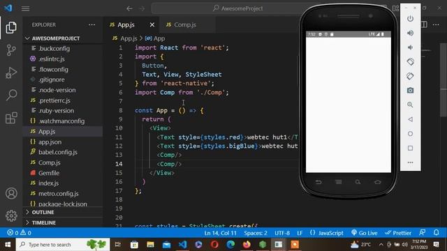Export and Import components in React Native | Learn React-Native part#6 смотреть онлайн