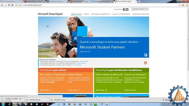 ? VirtualBOX - Criar a VM + Instalar Windows 8.1 + Adicionais - Aula 2.1 - www.professorramos.com смотреть онлайн