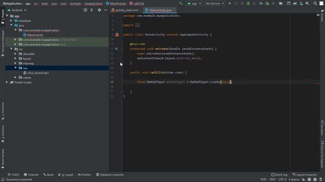 How to Play Sound On Button Click in Android Studio Java 2021 смотреть онлайн
