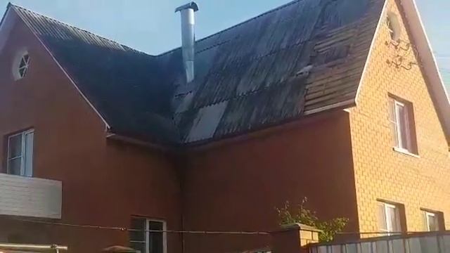 Осмотр кровли крыши оторванной ветром смотреть онлайн