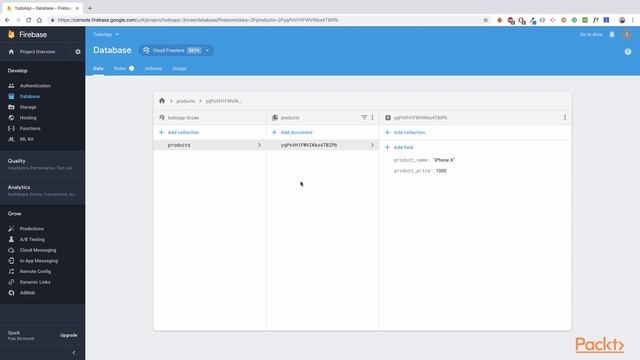 23 Saving Data to Cloud Firestore Building Mobile Apps with I смотреть онлайн
