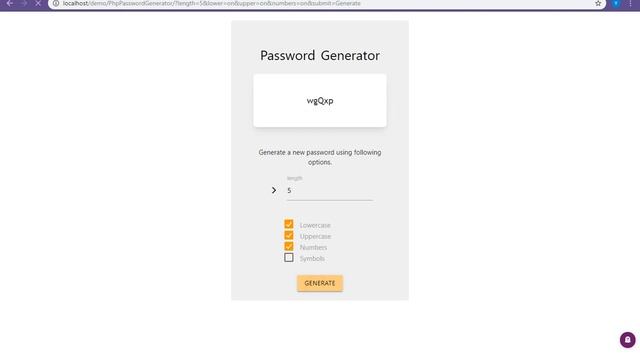 PHP secure password generator. смотреть онлайн