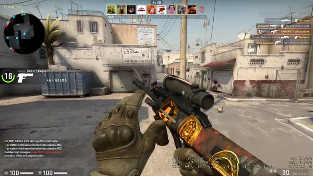 CS GO de_dust2 Deathmatch FPS Test - i5 7600k & GTX 1080 & 16gb 3200mhz DDR4 смотреть онлайн
