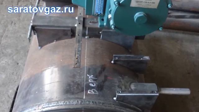 Клапан КПЗЭ-400 в процессе изготовления. смотреть онлайн