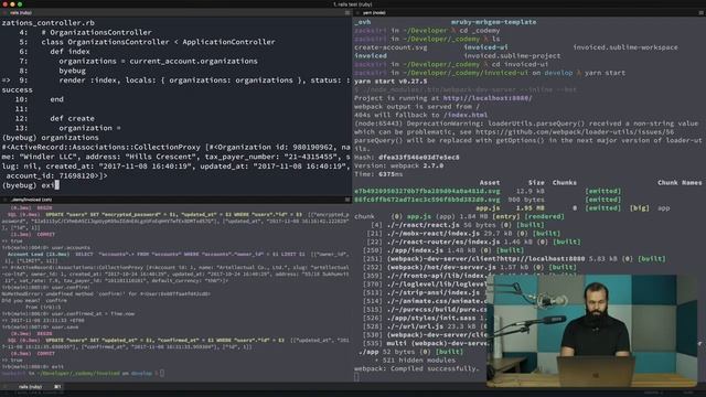 Rails API: Finishing up Organization Index - [031] смотреть онлайн