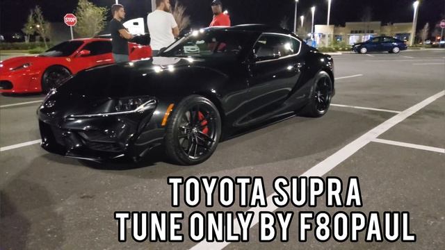 Jeep TrackHawk Calls Out MKV Toyota Supra to Race! Street Racing! смотреть онлайн