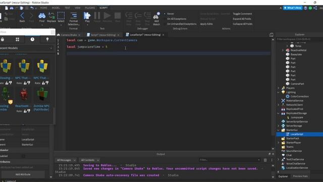 How to Make a Horror Jumpscare in Roblox Studio | Roblox Studio Scripting Tutorial смотреть онлайн