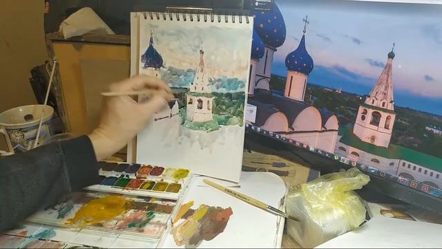 Эфир Акварель "Пленэр" Из Дома смотреть онлайн