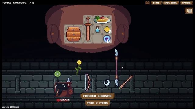 Backpack Hero 01 ~ Tutorial and gameplay! Stuff your bag with weird stuff and hit enemies with them смотреть онлайн