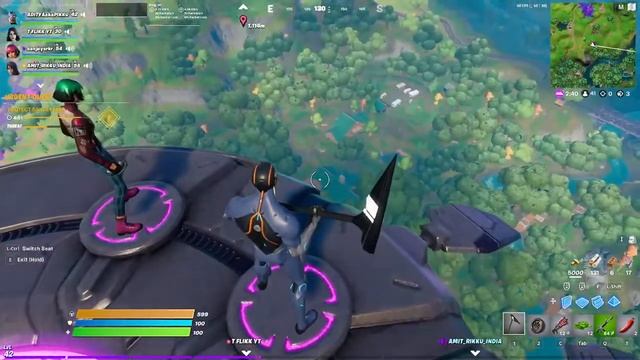 Fortnite India Live Streaming Nvidia 1650S 4GB GDDR6 i3 9100f HyperX Cloud Earbuds AMIT_RIKKU_INDIA смотреть онлайн