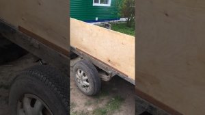 Шок обновляем борта прицепа не большой обзор