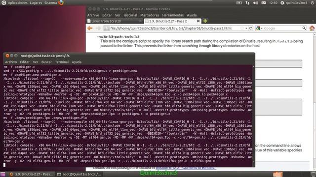 [LFS v. 6.8] - [Parte #11] - [00:08:28] - Binutils v. 2.21 - Segunda pasada смотреть онлайн