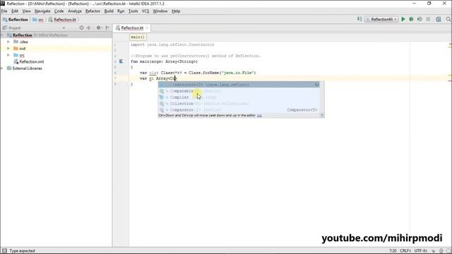 #337 Kotlin Tutorial | Constructors of Reflection смотреть онлайн