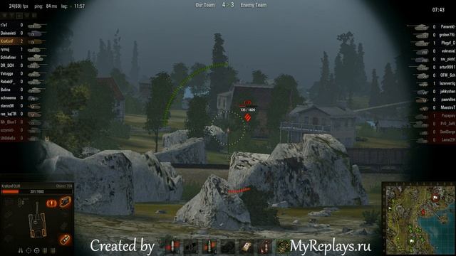 WOT: Serene Coast - Object 704 смотреть онлайн