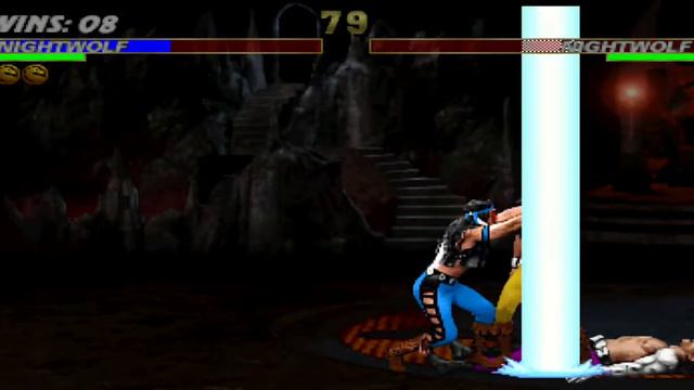 Ultimate Mortal Kombat 3 (Arcade) Nightwolf Very Hard + Bônus Mega Endurence смотреть онлайн