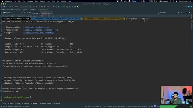 Monolito modular en Symfony | Deploy en producción de nuestro backend (XXI) смотреть онлайн