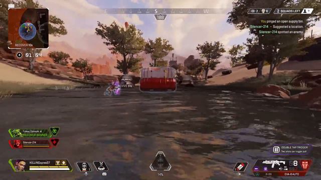 Apex Legends - Translocating Thief (Loba Gameplay)(Mastering Jump Drive, Wins, W/ Silencer-214) смотреть онлайн