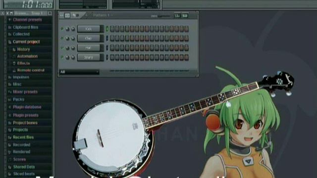 Banjo dans FL studio VST смотреть онлайн