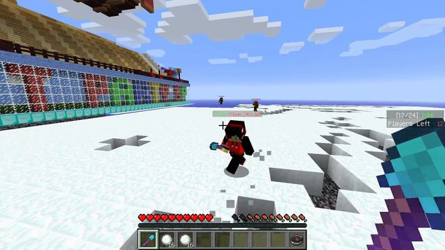 Игра Minecraft party на сервере Brawl смотреть онлайн