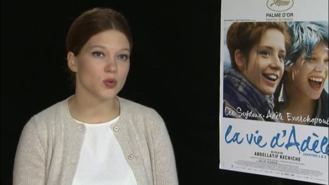 La Vie d'Adèle : léa seydoux interview смотреть онлайн