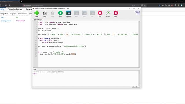 REST API avec Python et Flask sur Raspberry PI смотреть онлайн