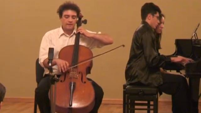 Giorgi Mikadze & Tornike Getsadze Alfred Schnittke Sonata for Cello and Piano No1 2008 смотреть онлайн
