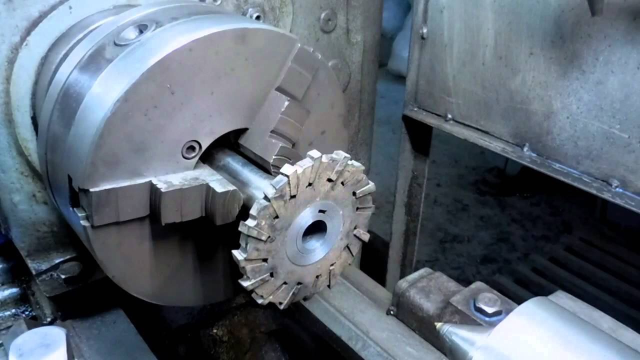 Почему фреза? или Как обрабатывать пластины на токарном станке 1к62 смотреть онлайн