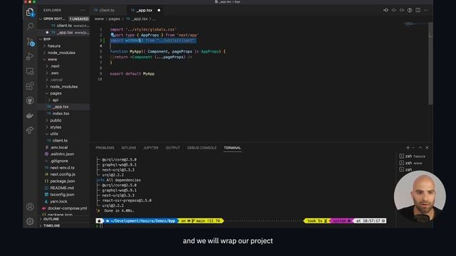 Using GraphQL client URQL to fetch data from Hasura смотреть онлайн