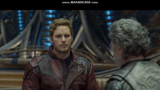 Guardians Of The Galaxy Vol.2 -- StarLord Shooting His Dad