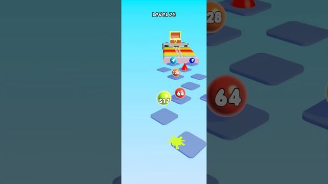 Bouncy 2048 - merge balls 2048 run bounc balls 2048 - Gameplay Walkthrough - Max Levels Lvl 61-90 смотреть онлайн