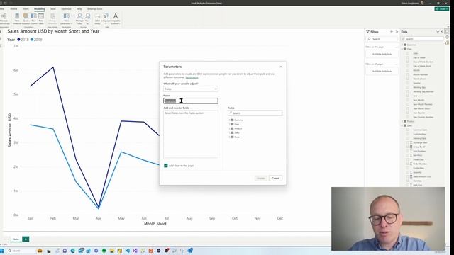 Power BI - Analyse Data with Small Multiples and Field Parameters смотреть онлайн
